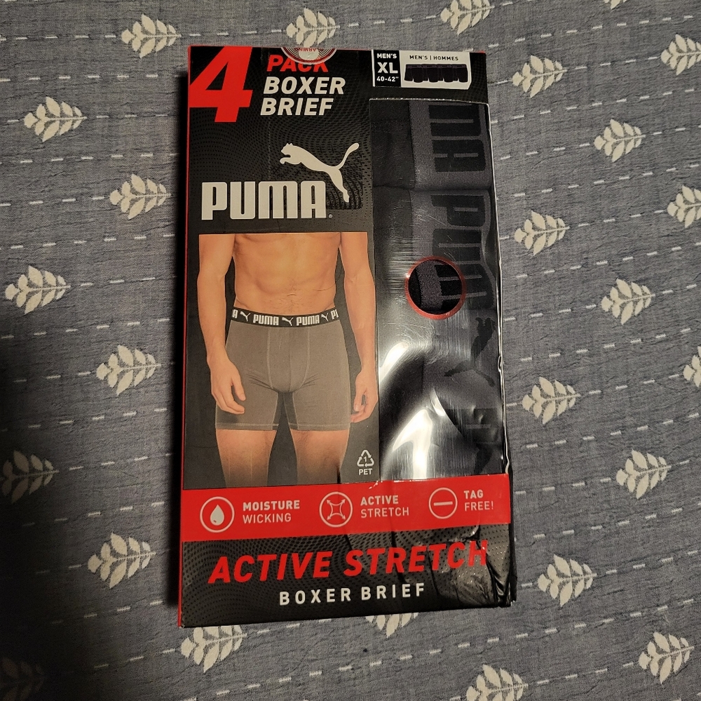 New in box Puma boxer breifs.